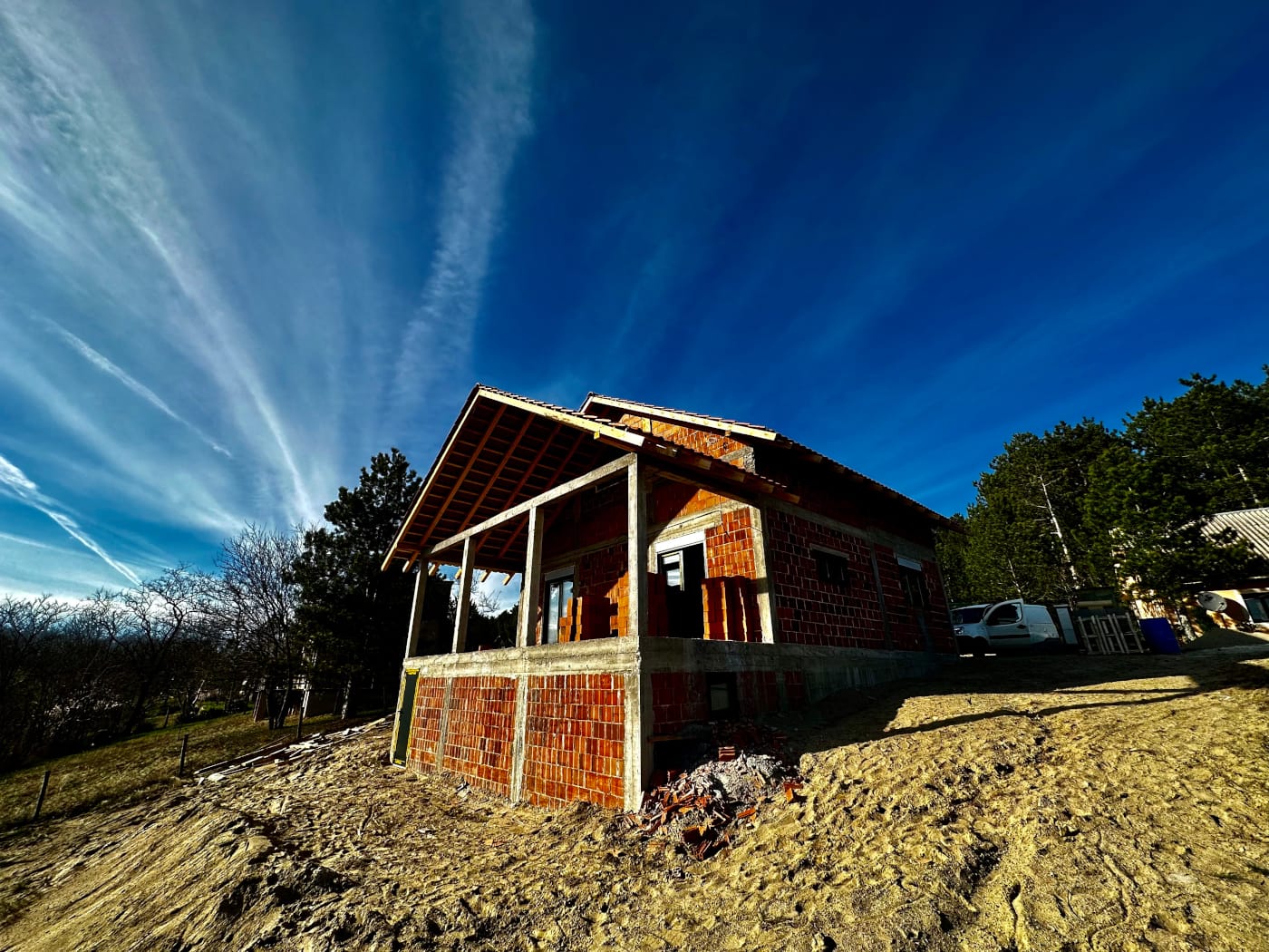 Eksterijer kuće A u naselju Vinci posle renoviranja