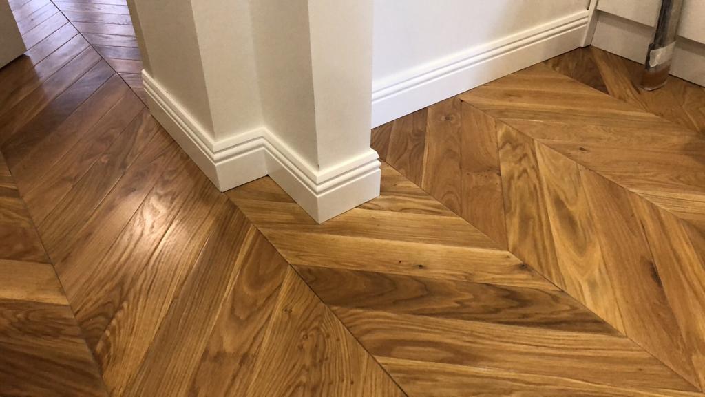 Primer postavljenog parketa