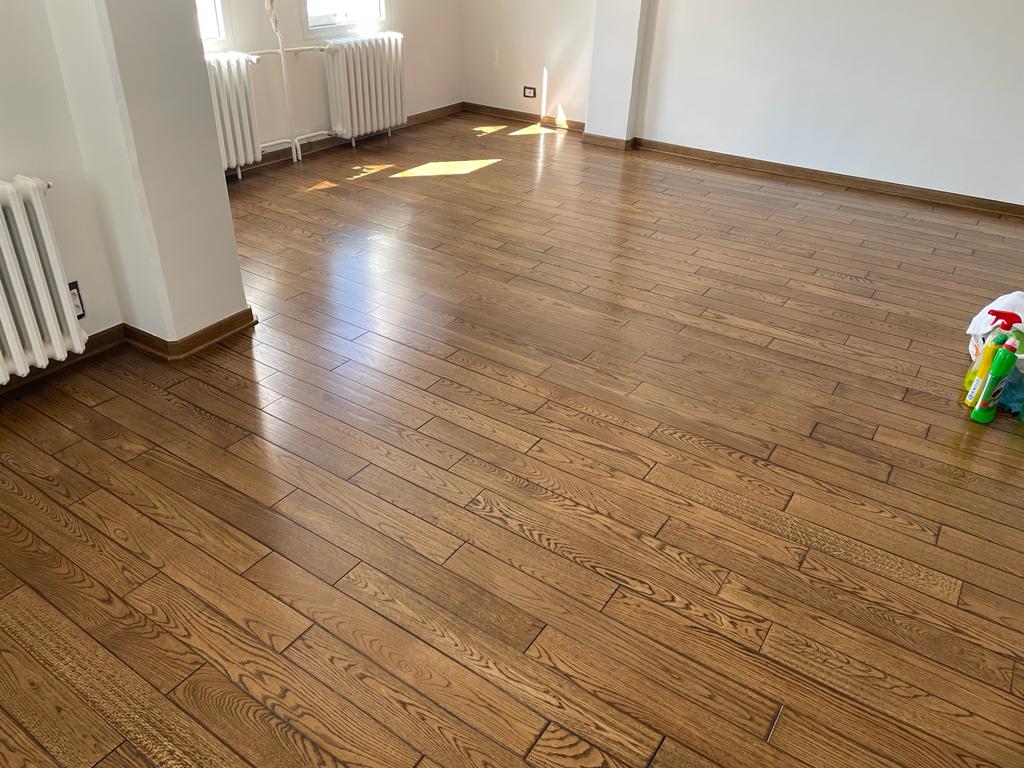 Primer postavljenog parketa